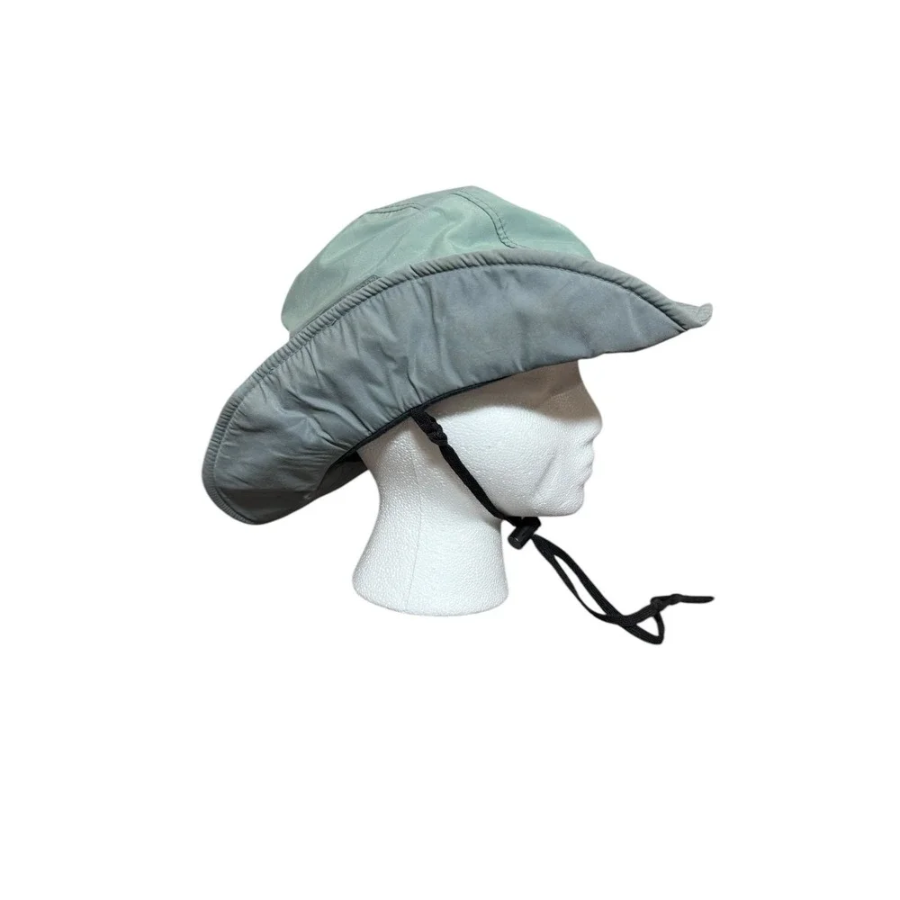 Outdoor Research Gore-Tex Hat Waterproof‎ Wide Brim Lined Hiking Large Green